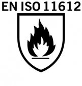 Îmbrăcăminte de protecție împotriva căldurii și flăcărilor (ISO / FDIS 11612: 2008).