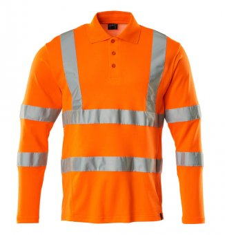 Bluza reflectorizanta polo portocaliu