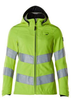 Geaca reflectorizanta softshell dama