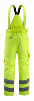 Pantaloni de iarna galben reflectorizant