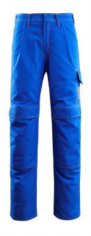 Pantaloni de lucru cu protectii multiple, albastru