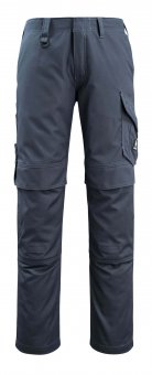 Pantaloni de lucru cu protectii multiple bleumarin inchis