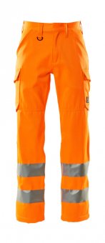 Pantaloni reflectorizanti de lucru portocaliu