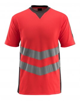 Tricou la baza gatului rosu reflectorizant - antracit inchis