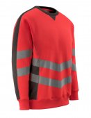 Bluza la baza gatului rosu reflectorizant - antracit inchis