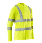 Bluza reflectorizanta cu anchior galben