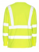 Bluza reflectorizanta la baza gatului galben 