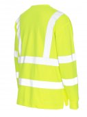 Bluza reflectorizanta la baza gatului galben 