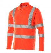Bluza reflectorizanta polo rosu