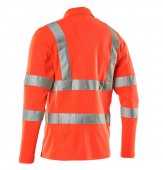 Bluza reflectorizanta polo rosu