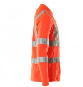 Bluza reflectorizanta polo rosu