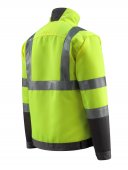 Geaca reflectorizanta de lucru galben-antracit inchis