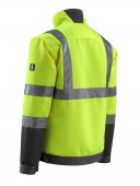 Geaca reflectorizanta de lucru galben-antracit inchis