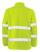 Geaca reflectorizanta fleece galben reflectorizant