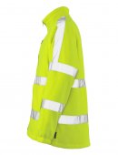 Geaca reflectorizanta fleece galben reflectorizant