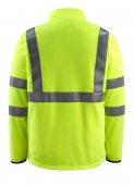 Geaca reflectorizanta fleece galbena