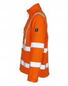 Geaca reflectorizanta softshell cu fleece pe interior