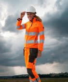 Geaca reflectorizanta softshell dama