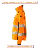 Geaca reflectorizanta softshell dama