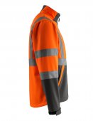 Geaca reflectorizanta softshell portocaliu-antracit inchis
