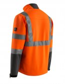 Geaca reflectorizanta softshell portocaliu-antracit inchis