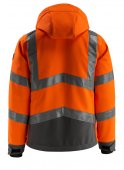 Geaca reflectorizanta softshell portocaliu-antracit inchis