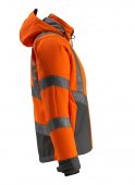 Geaca reflectorizanta softshell portocaliu-antracit inchis