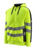 Hanorac galben reflectorizant - negru