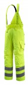 Pantaloni de iarna galben reflectorizant