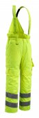 Pantaloni de iarna galben reflectorizant