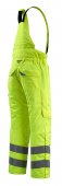 Pantaloni de iarna galben reflectorizant