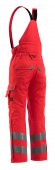 Pantaloni de iarna rosu reflectorizant