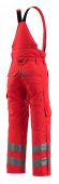 Pantaloni de iarna rosu reflectorizant