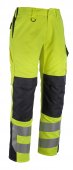 Pantaloni reflectorizanti de lucru cu protectii multiple