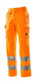 Pantaloni reflectorizanti de lucru portocaliu