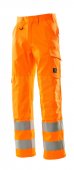 Pantaloni reflectorizanti de lucru portocaliu 