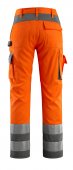 Pantaloni reflectorizanti de lucru portocaliu antracit