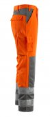 Pantaloni reflectorizanti de lucru portocaliu antracit