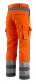 Pantaloni reflectorizanti de lucru portocaliu antracit