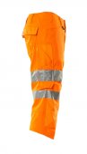 Pantaloni reflectorizanti trei sferturi portocaliu