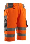 Pantaloni reflectorizanti trei sferturi portocaliu antracit inchis