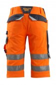 Pantaloni reflectorizanti trei sferturi portocaliu belumarin inchis
