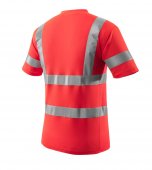 Tricou cu anchior rosu reflectorizant