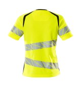 Tricou galben reflectorizant dama 