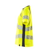 Tricou galben reflectorizant dama 