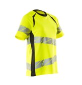 Tricou galben reflectorizant dama 