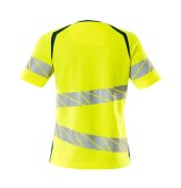 Tricou galben reflectorizant dama 