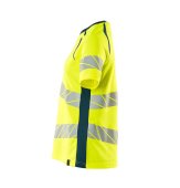 Tricou galben reflectorizant dama 