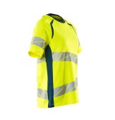 Tricou galben reflectorizant dama 