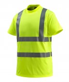 Tricou la baza gatului galben reflectorizant